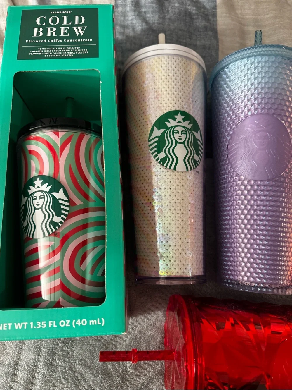 Starbucks Reusable Cup Bundle (5 total)